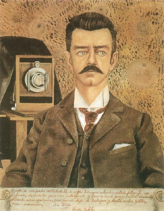 Frida Kahlo The Portrait of father china oil painting image